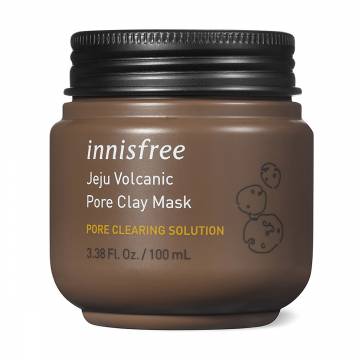 Очищающая маска для лица Innisfree Jeju Volcanic Pore Clay Mask Pore Clearing Solution с вулканической глиной, 100 мл Очищающая маска для лица Innisfree Jeju Volcanic Pore Clay Mask Pore Clearing Solution с вулканической глиной, 100 мл