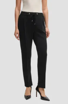 Женские черные брюки Черный 34 BOSS 50490039;001