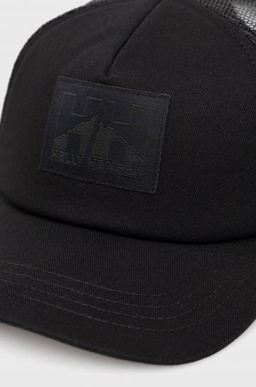 Helly Hansen цвет чёрный с аппликацией 67435-990 Helly Hansen цвет чёрный с аппликацией 67435-990