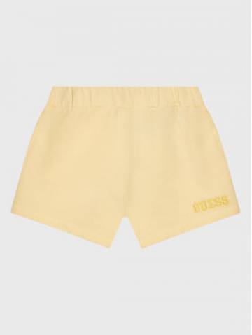 Guess Шорти з тканини K3GD11 KA6R3 Бежевий Regular Fit Guess Шорти з тканини K3GD11 KA6R3 Бежевий Regular Fit