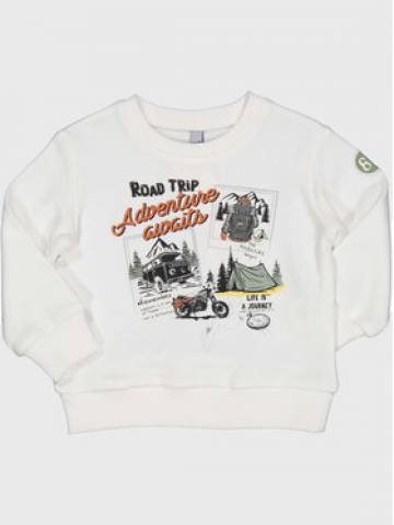 Birba Trybeyond Світшот 999 56820 00 D Білий Regular Fit Birba Trybeyond Світшот 999 56820 00 D Білий Regular Fit