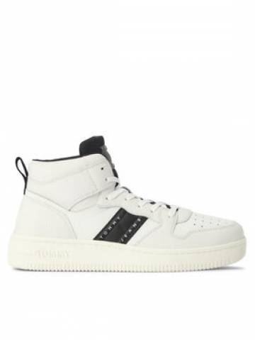 Tommy Jeans Снікерcи Tjw Retro Basket Mc Wl EN0EN02398 Білий Tommy Jeans Снікерcи Tjw Retro Basket Mc Wl EN0EN02398 Білий