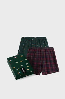 Мужские трусы (2 шт) Разноцветный 3XL Atlantic 2GMB-013