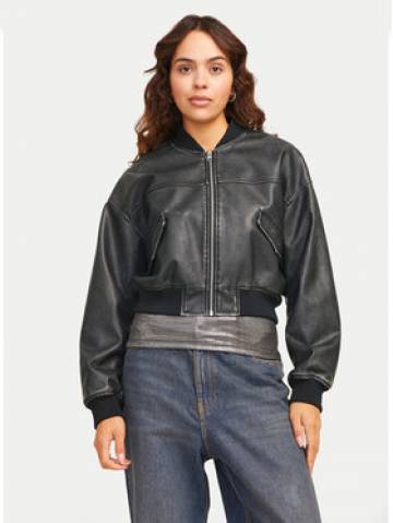 JJXX Куртка зі штучної шкіри Tora 12262126 Чорний Regular Fit JJXX Куртка зі штучної шкіри Tora 12262126 Чорний Regular Fit