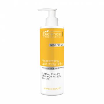 Регенерирующий бальзам для тела Bielenda Professional Mango Boost Regenerating Lipid Body Balm, 500 мл Регенерирующий бальзам для тела Bielenda Professional Mango Boost Regenerating Lipid Body Balm, 500 мл