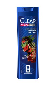 Мужской шампунь для волос Clear Men Anti-Dandruff Shampoo Legend By CR7 против перхоти, 360 мл