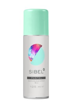 Цветной спрей для волос Sibel Hair Colour Spray Pastel, Mint, 125 мл