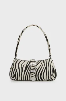 Женская кожаная сумка с узором COOL ZEBRA Разноцветный ONESIZE Tommy Jeans AW0AW18879