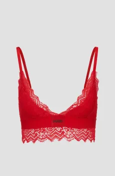 Женский красный бюстгальтер Красный L HUGO 50502786;620