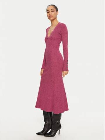 Liu Jo Трикотажна сукня WF4232 MA99E Рожевий Regular Fit Liu Jo Трикотажна сукня WF4232 MA99E Рожевий Regular Fit