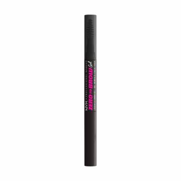 Стойкий гель для бровей NYX Professional Makeup Zero To Brow Gel 08 Black, 2 мл Стойкий гель для бровей NYX Professional Makeup Zero To Brow Gel 08 Black, 2 мл