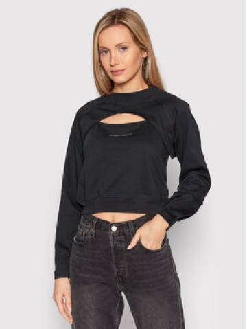 Converse Блузка Twisted 10022960-A01 Чорний Relaxed Fit Converse Блузка Twisted 10022960-A01 Чорний Relaxed Fit