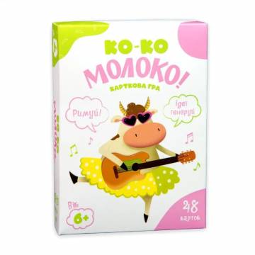 Настольная игра Strateg Ко-ко молоко, на украинском языке, от 6 лет, 14.2*10.2*2.8 см (30386) Настольная игра Strateg Ко-ко молоко, на украинском языке, от 6 лет, 14.2*10.2*2.8 см (30386)