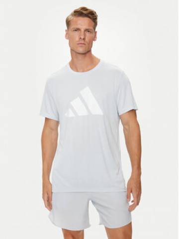 adidas Футболка Run It IN0080 Блакитний Regular Fit adidas Футболка Run It IN0080 Блакитний Regular Fit