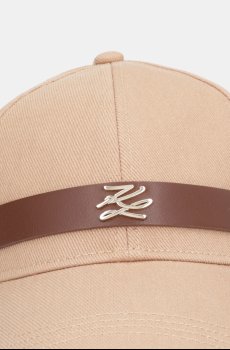 Хлопковая кепка Karl Lagerfeld K/AUTOGRAPH