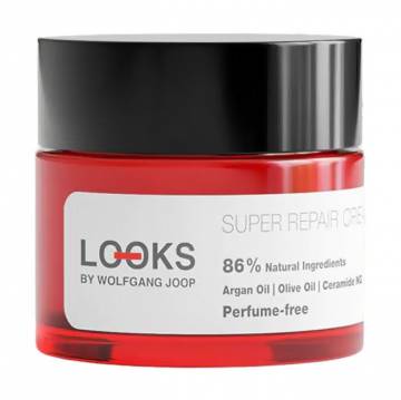 Восстанавливающий крем для лица Looks By Wolfgang Joop Super Repair Cream, 50 мл Восстанавливающий крем для лица Looks By Wolfgang Joop Super Repair Cream, 50 мл