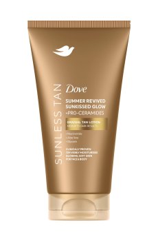 Крем-лосьон автозагар для лица и тела Dove Summer Revived Sunkissed Glow Lotion, Medium To Dark, от среднего до темного, 75 мл