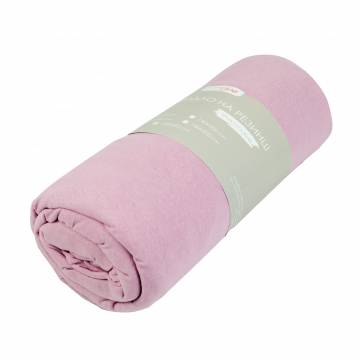 Трикотажная простынь на резинке Home Line розовая, 180*200 см (156109) Трикотажная простынь на резинке Home Line розовая, 180*200 см (156109)