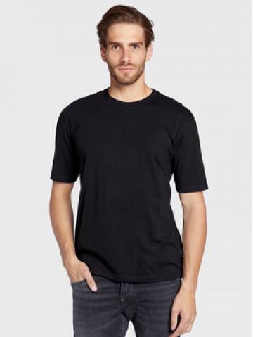 Sisley Футболка 3I1XS101J Чорний Regular Fit Sisley Футболка 3I1XS101J Чорний Regular Fit