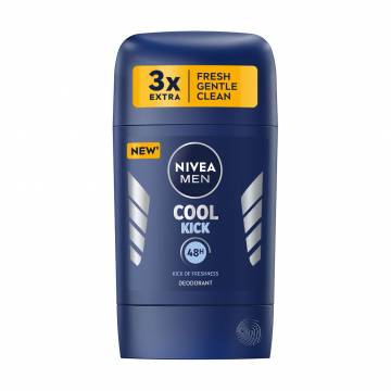 Дезодорант-стик NIVEA MEN Сool Kick 48H мужской, 50 мл Дезодорант-стик NIVEA MEN Сool Kick 48H мужской, 50 мл