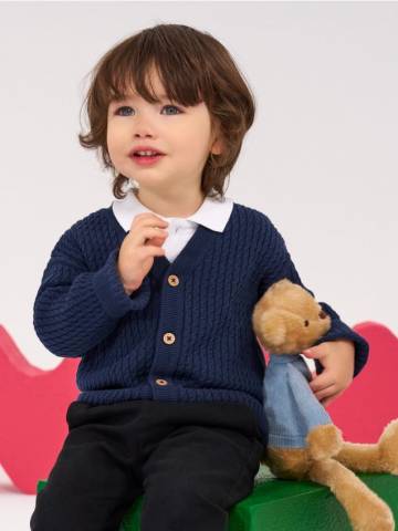 Джемпер - темно-синій