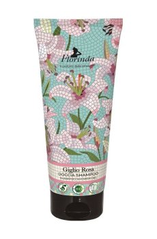 Шампунь-гель для душа Florinda Mosaics Shampoo Shower Gel Розовая лилия, 200 мл