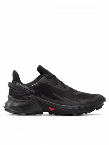 Salomon Взуття для бігу Alphacross 4 Gtx GORE-TEX 470641 20 V0 Чорний Salomon Взуття для бігу Alphacross 4 Gtx GORE-TEX 470641 20 V0 Чорний
