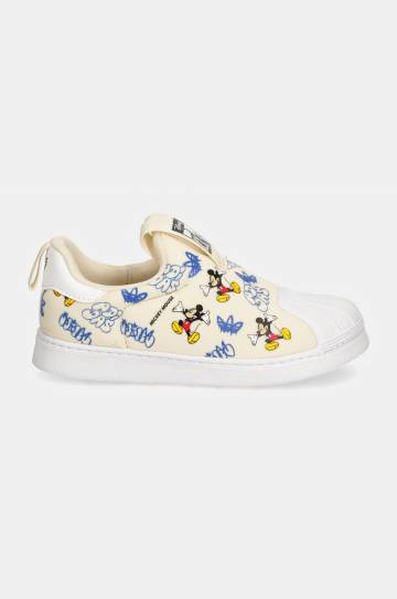 Детские кроссовки adidas Originals SUPERSTAR 360 цвет бежевый IG6856 Детские кроссовки adidas Originals SUPERSTAR 360 цвет бежевый IG6856