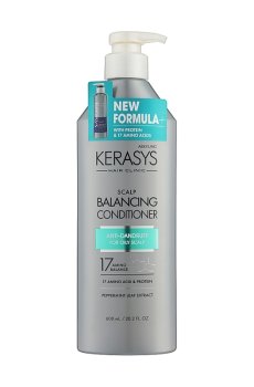 Уценка! Кондиционер KeraSys Hair Clinic System Balancing Conditioner для нормальной и сухой кожи головы, 600 мл