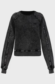 Женский темно-серый свитшот F-ALPY Серый L Diesel A21186 0DCCJ