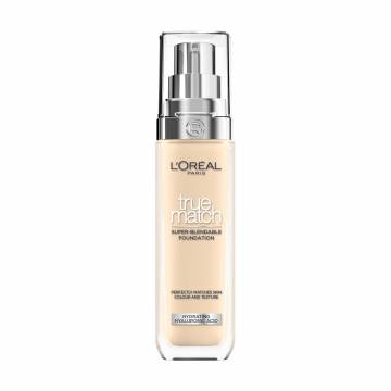 Легкий тональный крем для лица LOreal Paris True Match Super Blendable Foundation, SPF 16, с гиалуроновой кислотой 1.5N, 30 мл Легкий тональный крем для лица LOreal Paris True Match Super Blendable Foundation, SPF 16, с гиалуроновой кислотой 1.5N, 30 мл