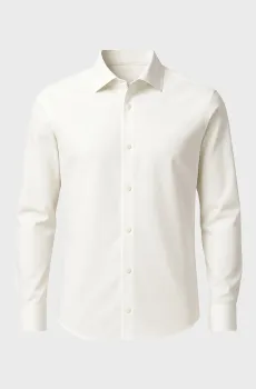 Мужская белая рубашка REG ESNTL Белый 45 Calvin Klein LV019EU001