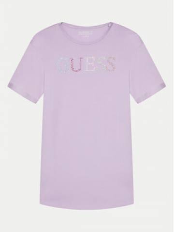 Guess Футболка J4GI38 J1314 Фіолетовий Regular Fit Guess Футболка J4GI38 J1314 Фіолетовий Regular Fit