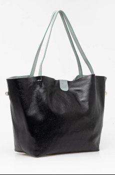 Двусторонняя кожаная сумка Patrizia Pepe