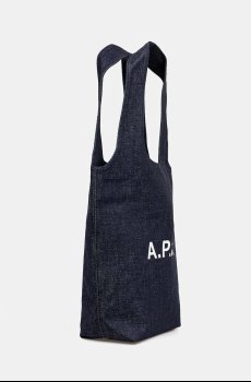 Хлопковая сумка A.P.C. tote ninon small