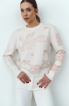 Молочний светр Душа