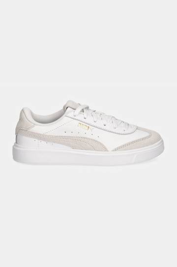 Кожаные кроссовки Puma Lajla T-toe цвет белый 397734 Кожаные кроссовки Puma Lajla T-toe цвет белый 397734