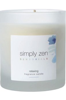Ароматическая свеча Simply Zen Sensorials Relaxing Fragrance Candle, 240 г