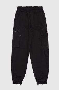 Детские черные джоггеры Bear In The Pocket