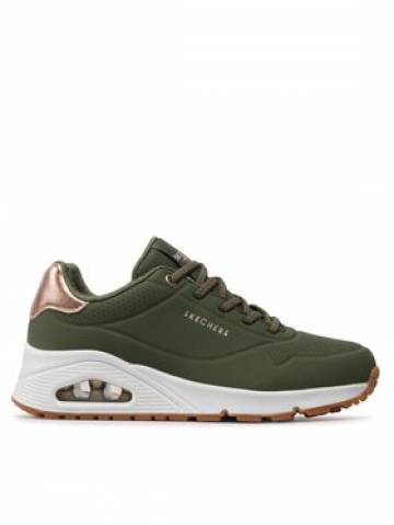 Skechers Снікерcи Uno Shimmer Away 155196/OLV Хакі Skechers Снікерcи Uno Shimmer Away 155196/OLV Хакі