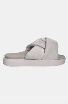 Замшевые шлепанцы Inuikii Soft Crossed Suede