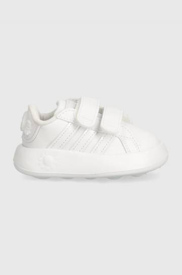 Детские кроссовки adidas STAR WARS Grand Court CF цвет белый IH7578 Детские кроссовки adidas STAR WARS Grand Court CF цвет белый IH7578