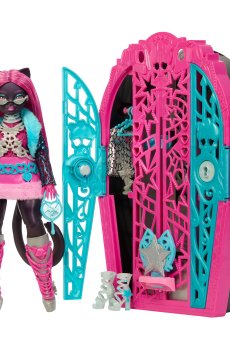 Набор-сюрприз Monster High Тайны Ужасливуда Ужас-секреты Кэтти Нуар, от 4 лет (JBG82)