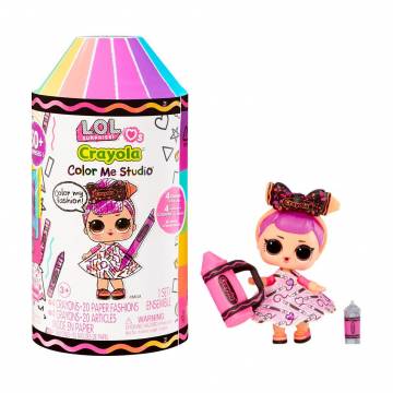 Игровой набор с куклой L.O.L. Surprise! серии Crayola Цветочки, 9*9*17 см, от 3 лет, 33 элемента (505273) Игровой набор с куклой L.O.L. Surprise! серии Crayola Цветочки, 9*9*17 см, от 3 лет, 33 элемента (505273)