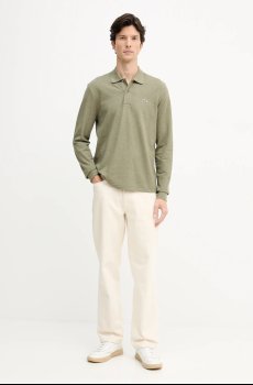 Хлопковый лонгслив Lacoste