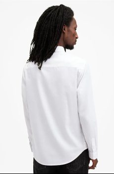 Хлопковая рубашка AllSaints ECHO