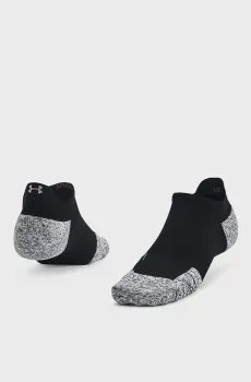 Черные носки UA AD Run Cushion 1pk NS Tab Черный 47.5-50.5 Under Armour 1376075-001