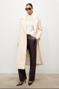 Свитер из мериносовой шерсти с платком Answear.LAB