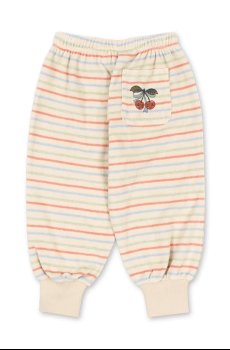 Детские хлопковые штаны Konges Sløjd ITTY RIB SWEAT PANTS GOTS