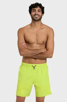 Мужские салатовые плавательные шорты  EVO BEACH BOXER LO Салатовый L Arena 006064-610